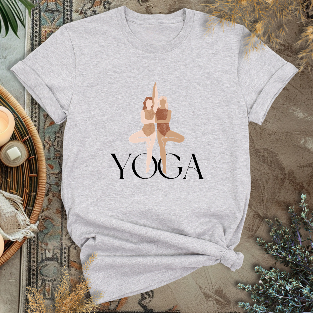 Yoga Sisters T-Shirt - Athletic Heather
