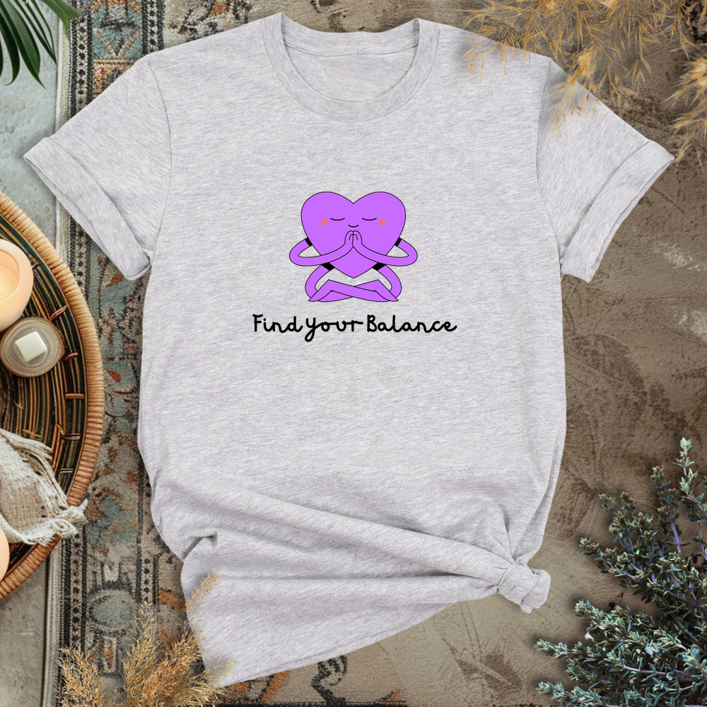Find your Balance T-Shirt - Athletic Heather