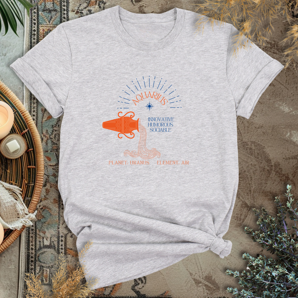 Aquarius T-Shirt - Athletic Heather
