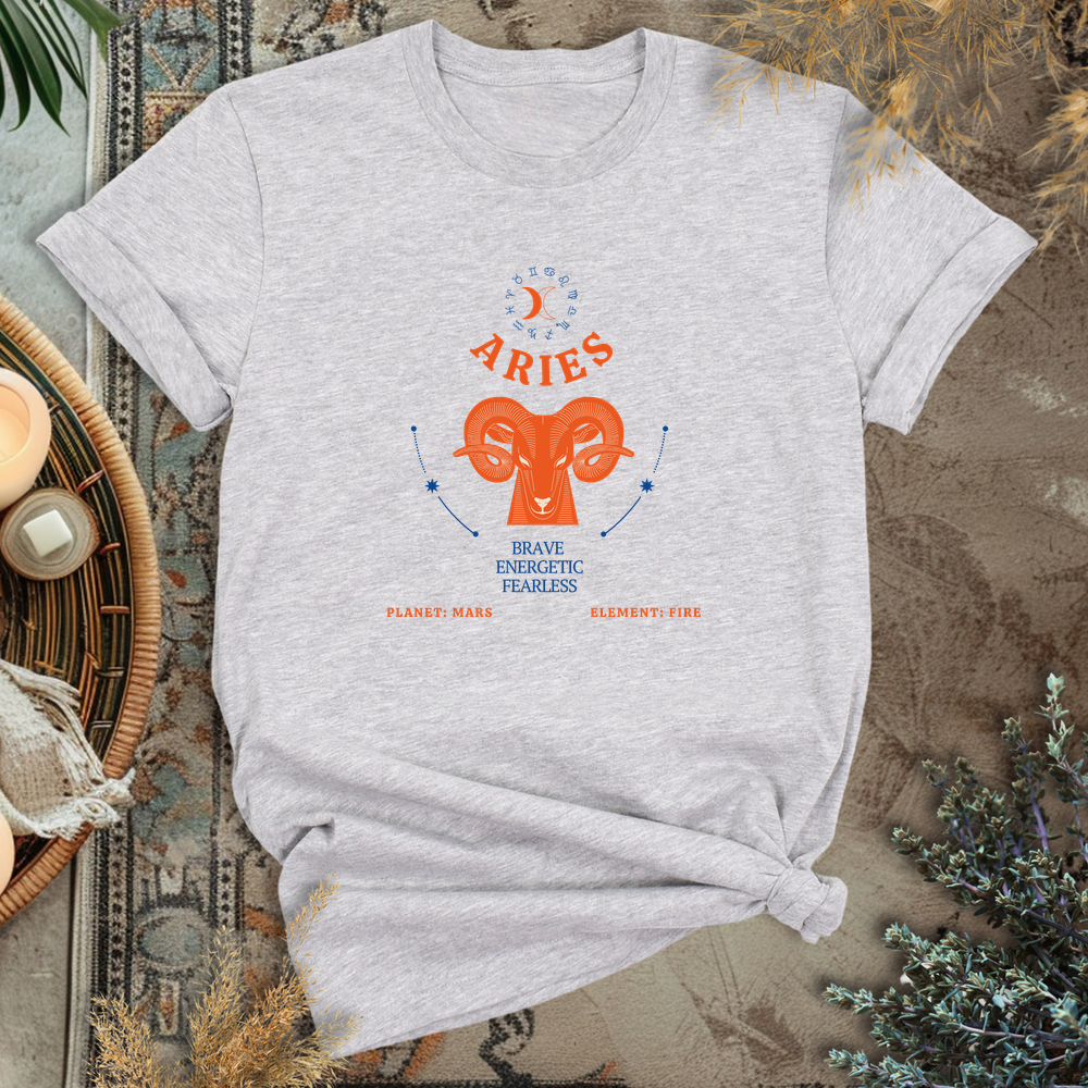 Aries T-Shirt - Athletic Heather