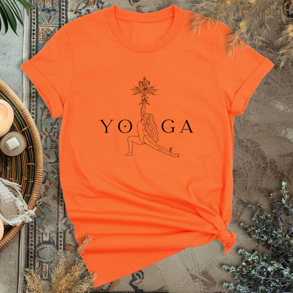 Yoga is my Superpower T-Shirt - Orange