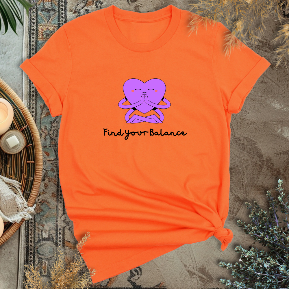 Find your Balance T-Shirt - Orange