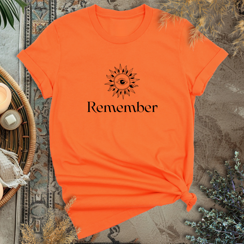 Sun of Memory T-Shirt - Orange