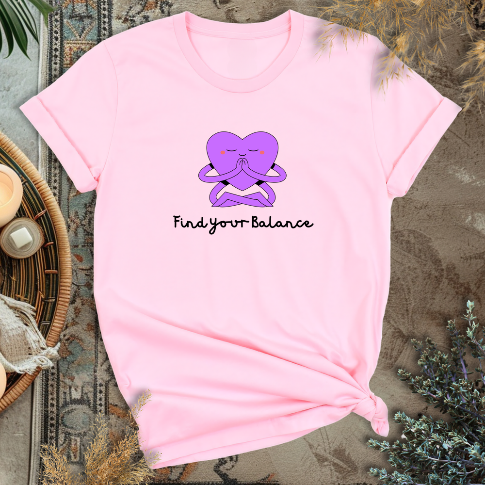 Find your Balance T-Shirt - Pink