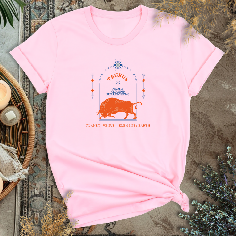 Taurus T-Shirt - Pink