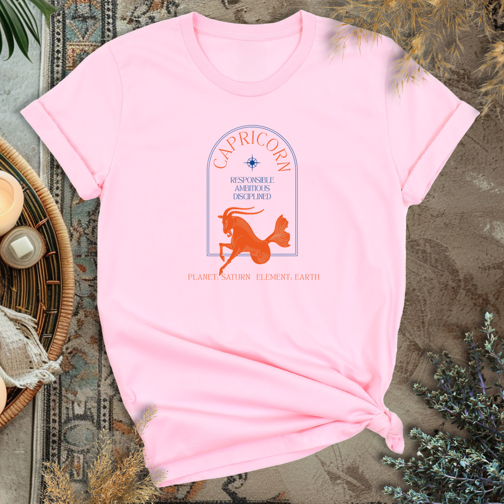 Capricorn T-Shirt - Pink