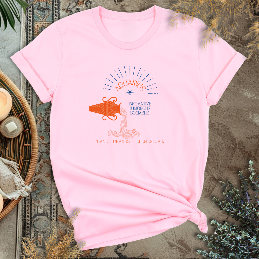 Aquarius T-Shirt - Pink