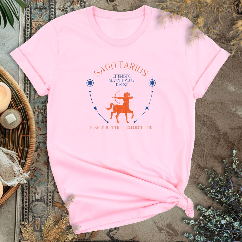 Sagittarius T-Shirt - Pink