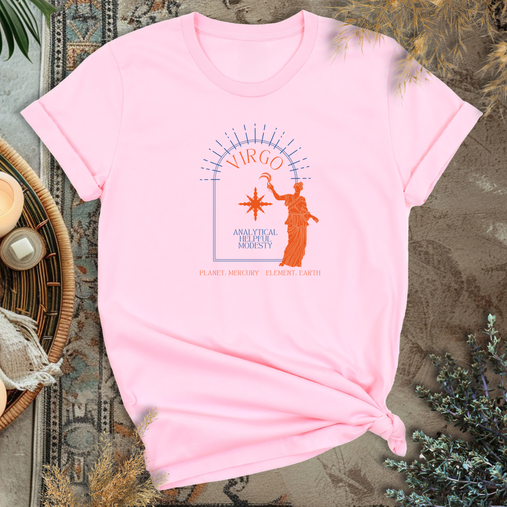 Virgo T-Shirt - Pink