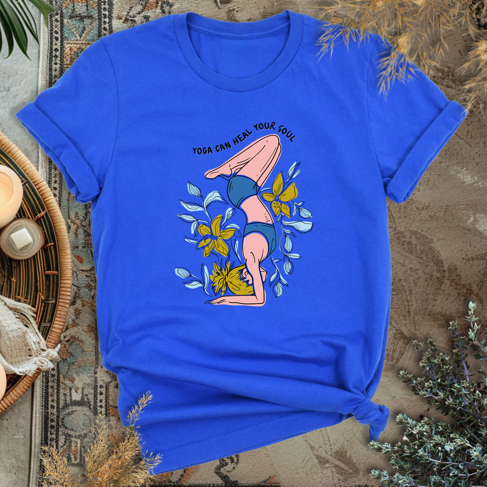 Soul Healer Yoga T-Shirt - True Royal