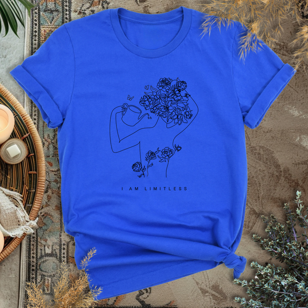 Magic in Bloom T-Shirt - True Royal