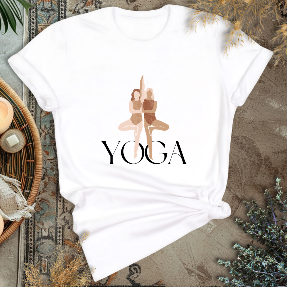 Yoga Sisters T-Shirt - White