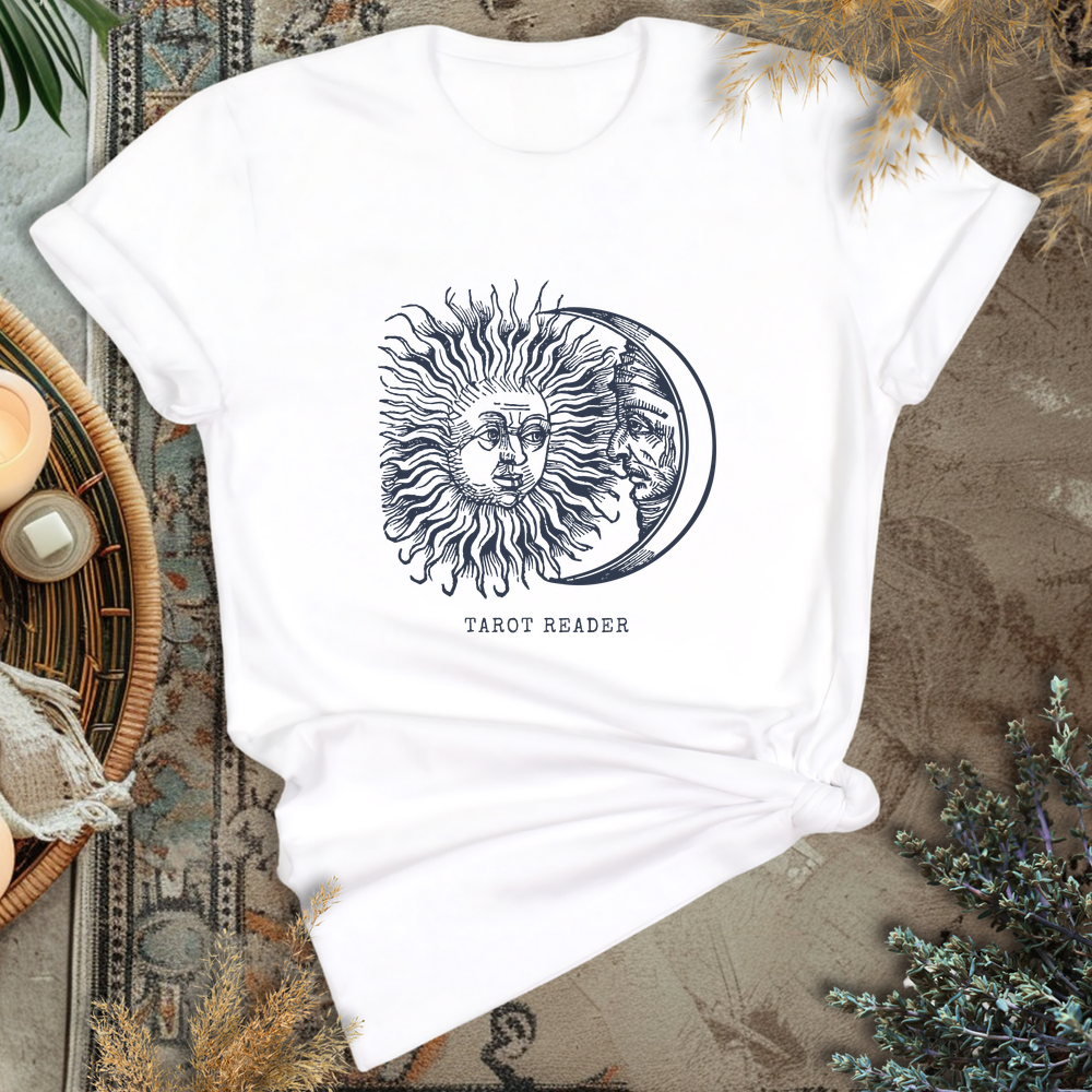 Tarot Reader T-Shirt - White