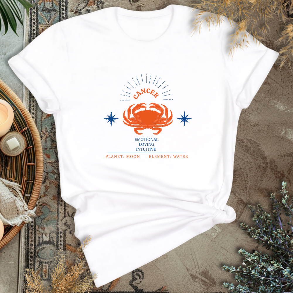 Cancer T-Shirt - White