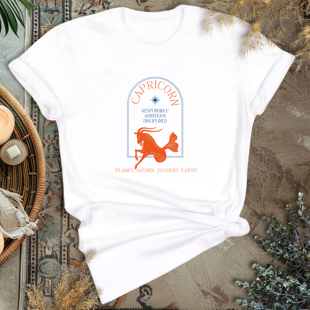 Capricorn T-Shirt - White