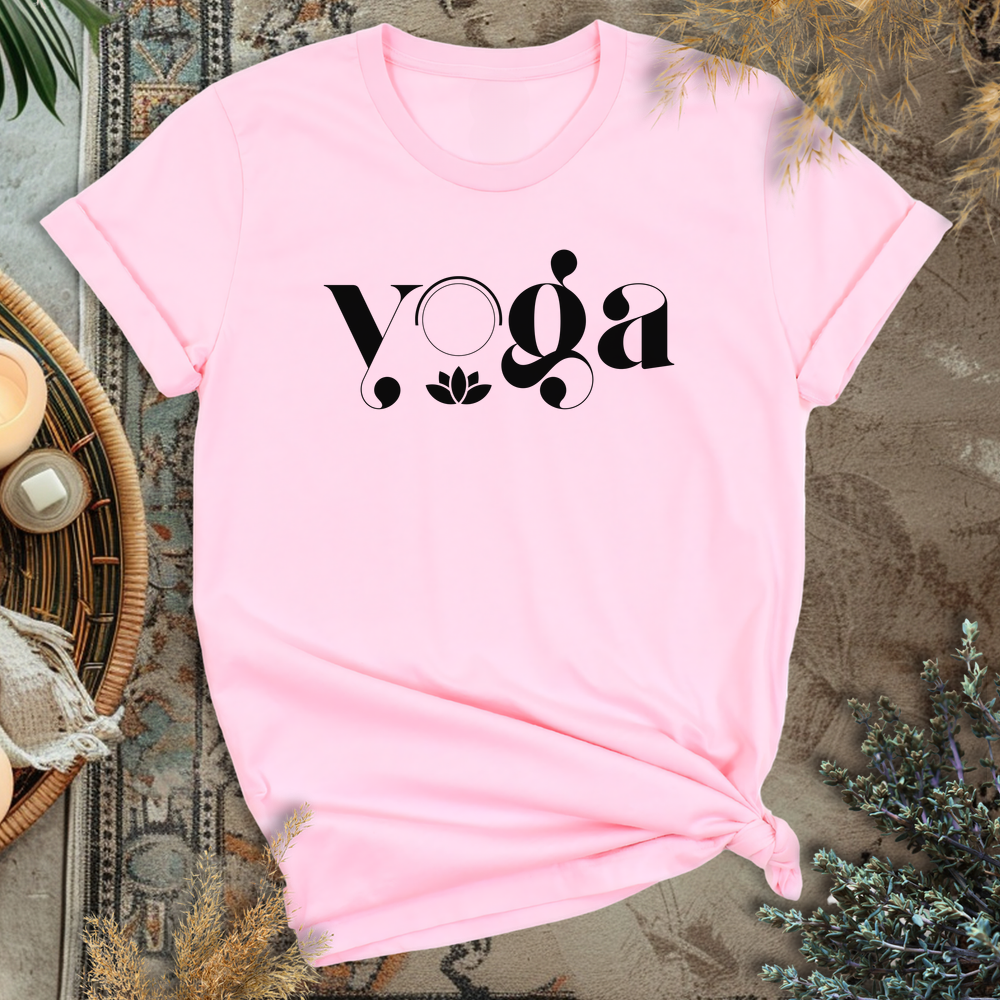Blooming Yoga T-Shirt - Pink - pink-1746433388752