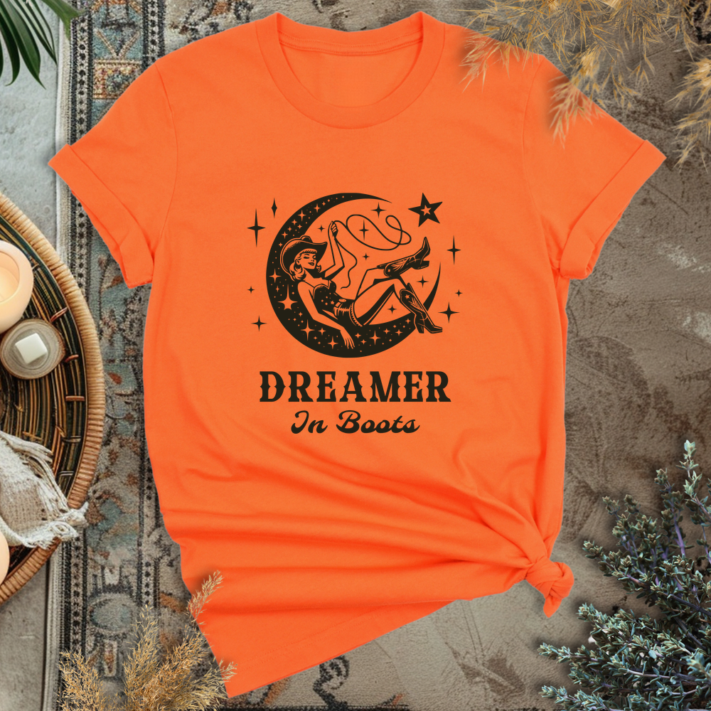 Dreamer in Boots T-Shirt