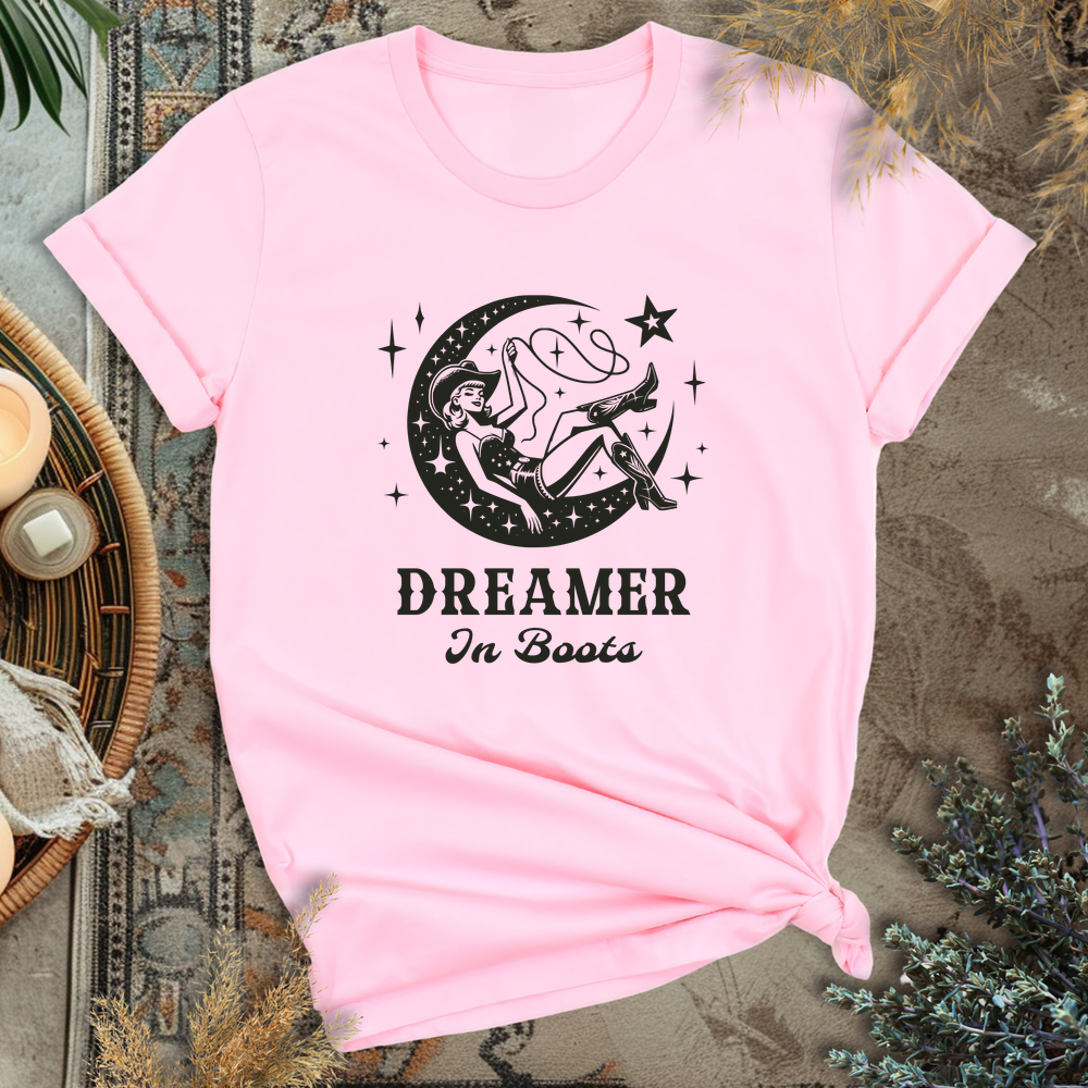 Dreamer in Boots T-Shirt