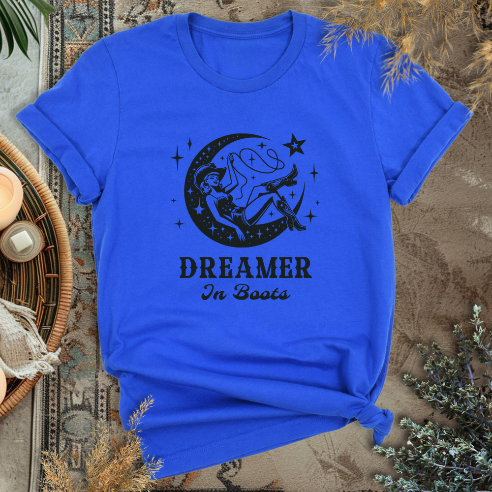 Dreamer in Boots T-Shirt