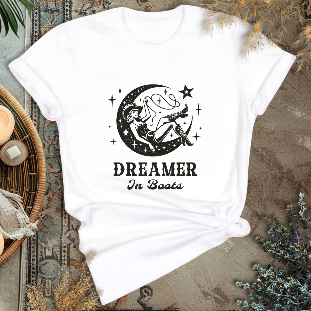 Dreamer in Boots T-Shirt