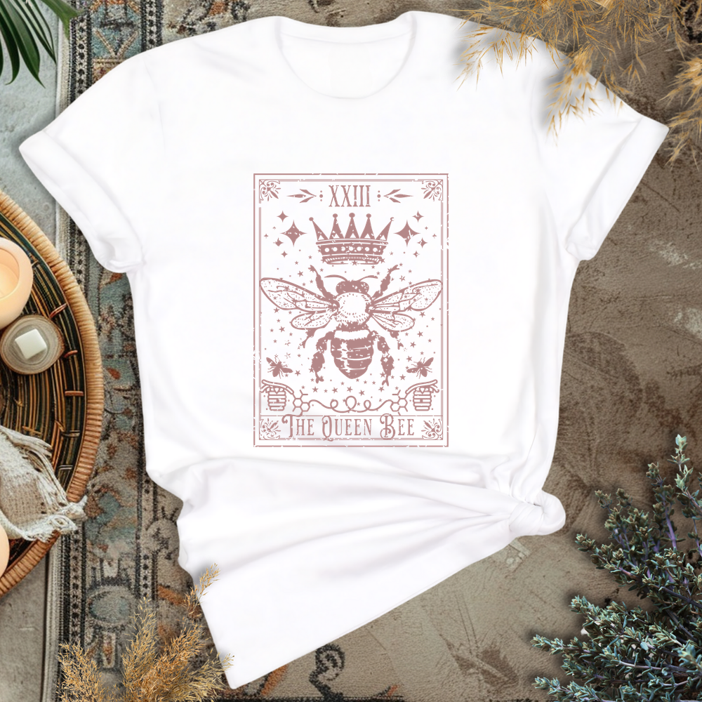 Queen Bee Tarot Card T-Shirt