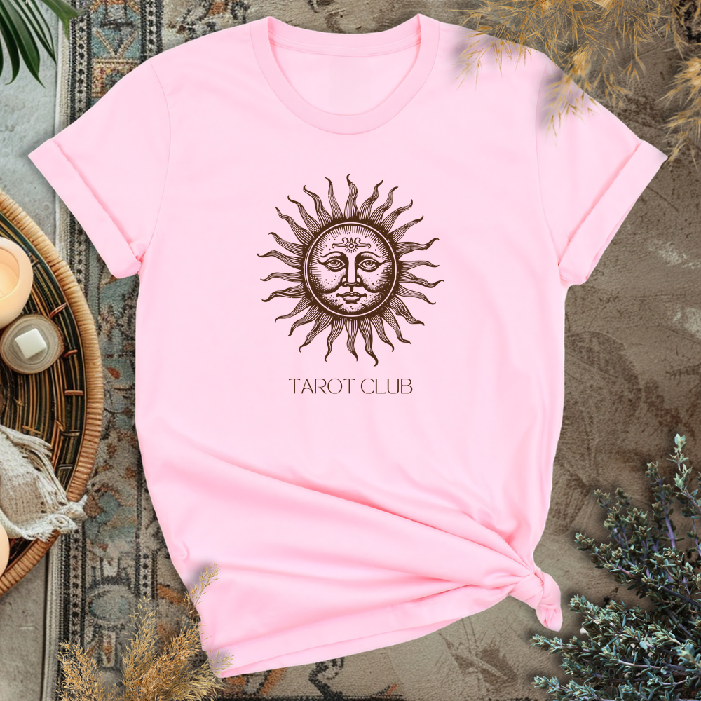 Tarot Club T-Shirt - Pink - pink-1746434468824