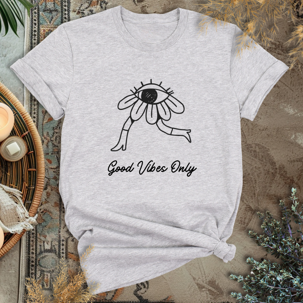 Walk of Good Vibes T-Shirt - Athletic Heather