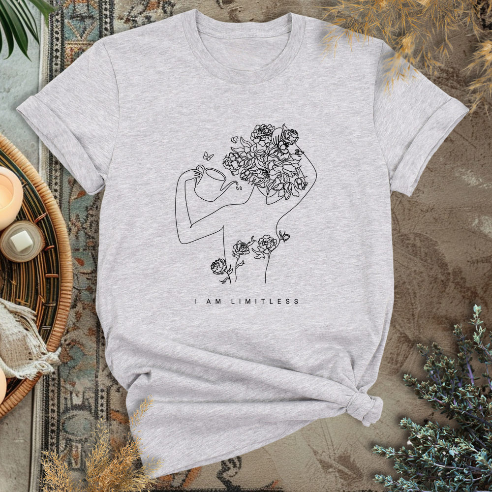 Magic in Bloom T-Shirt - Athletic Heather