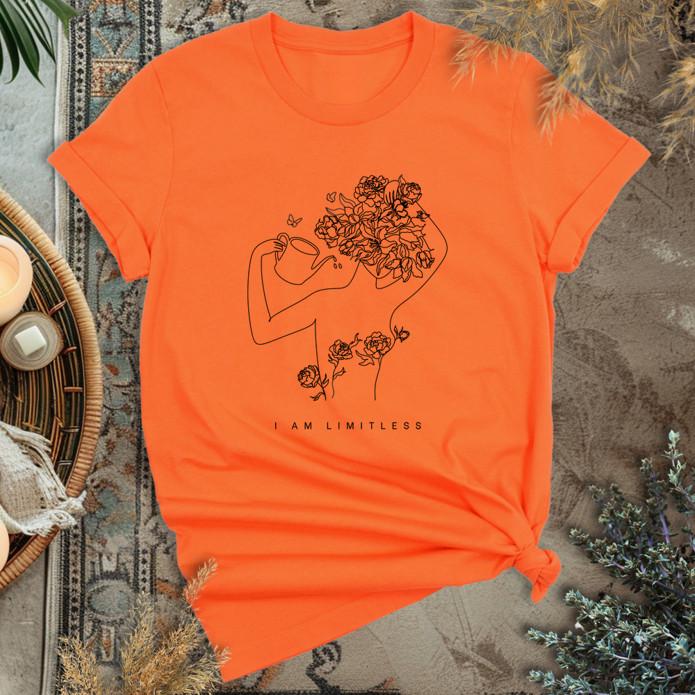 Magic in Bloom T-Shirt - Orange