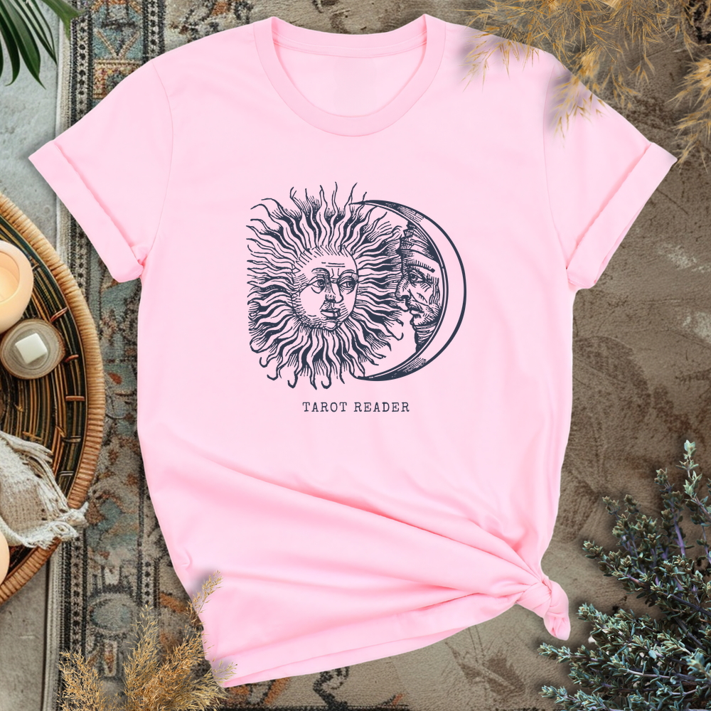 Tarot Reader T-Shirt - Pink
