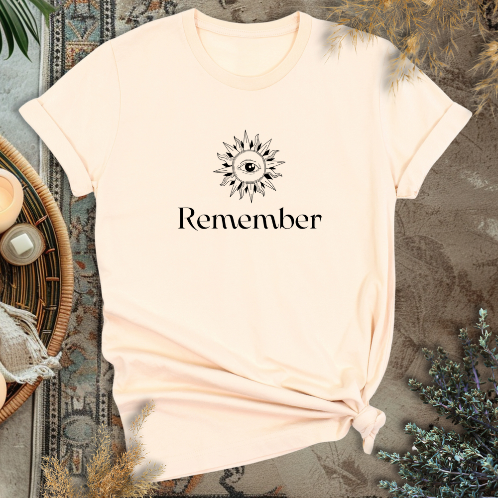 Sun of Memory T-Shirt - Soft Cream