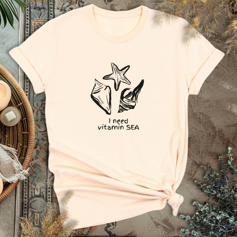 Vitamin Sea T-Shirt - Soft Cream