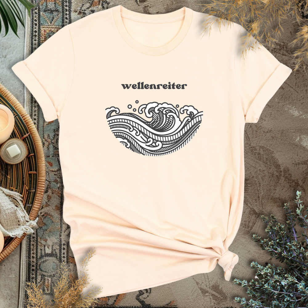 Wellenreiter T- Shirt - Soft Cream