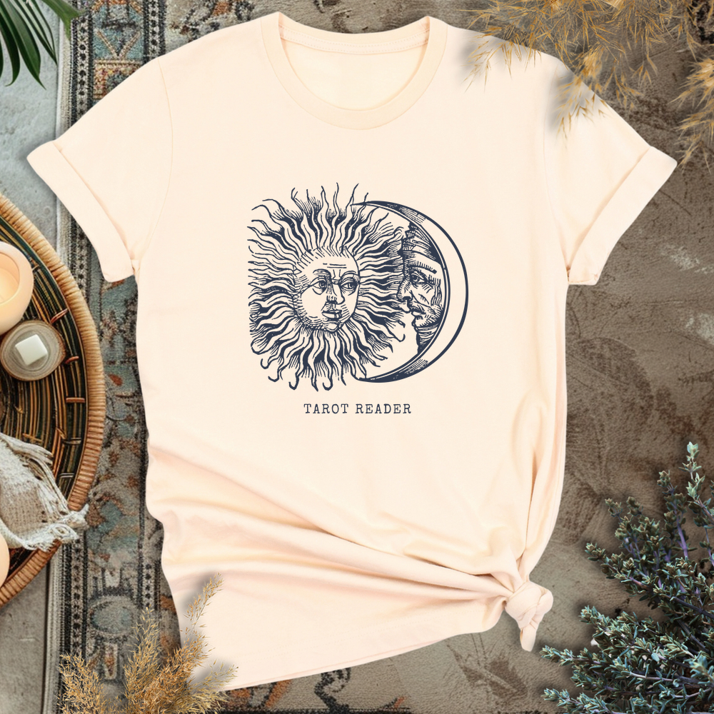 Tarot Reader T-Shirt - Soft Cream