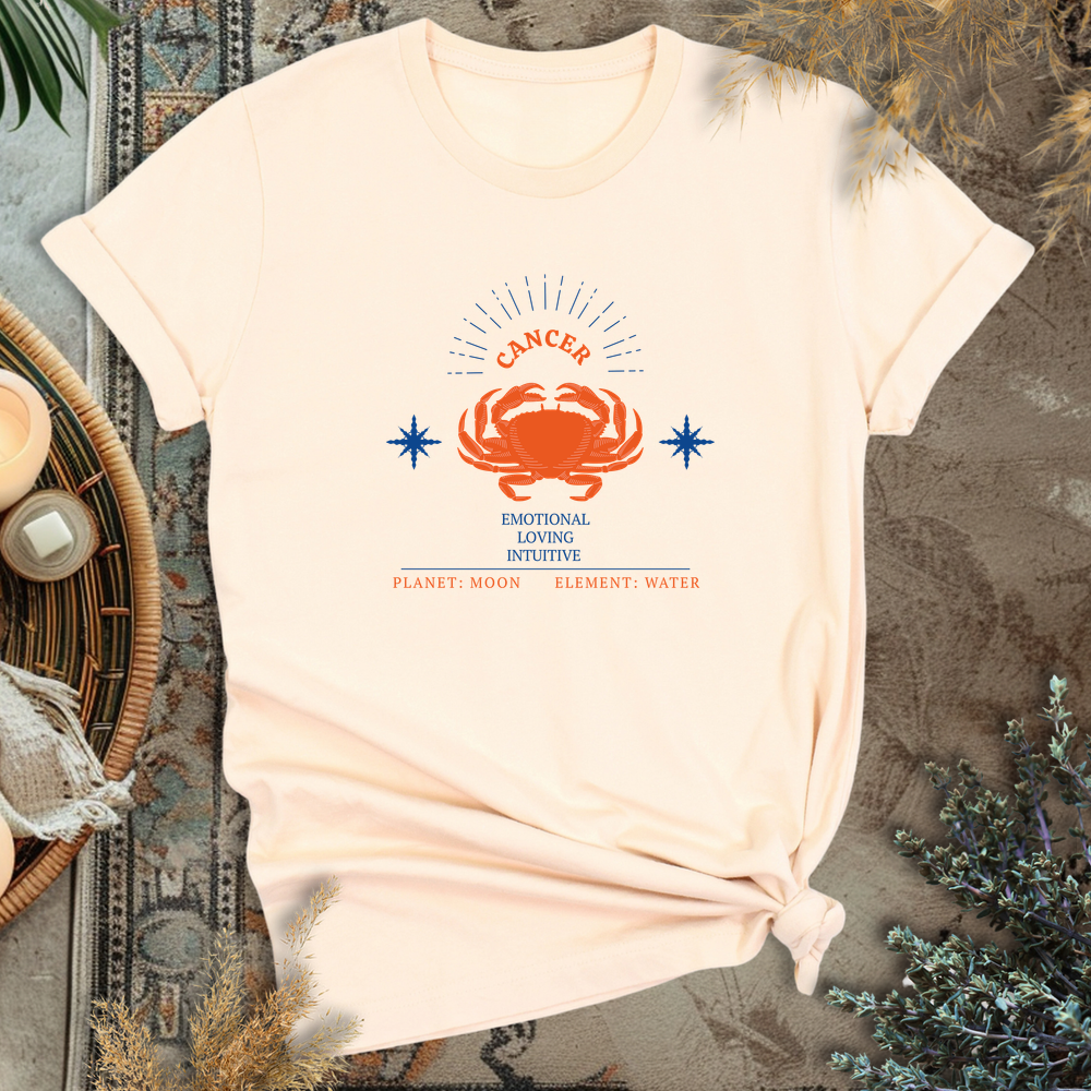 Cancer T-Shirt - Soft Cream