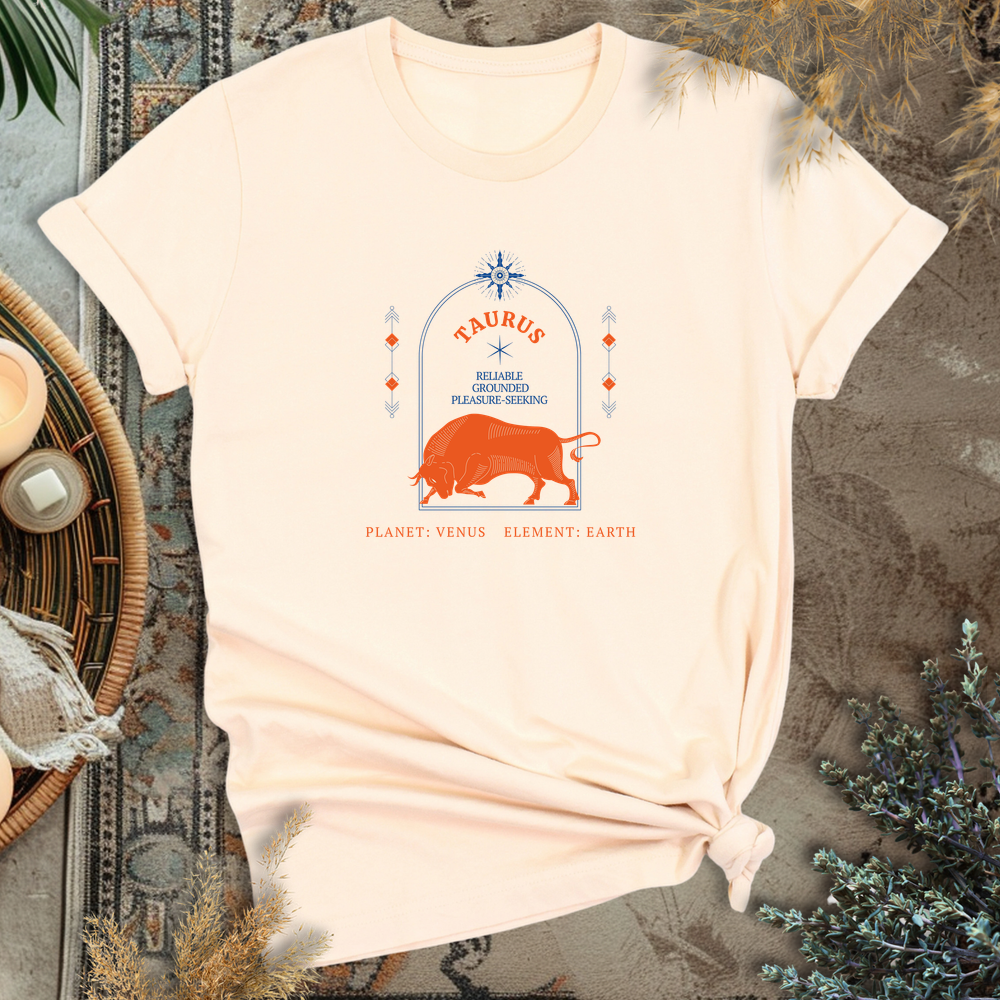 Taurus T-Shirt - Soft Cream