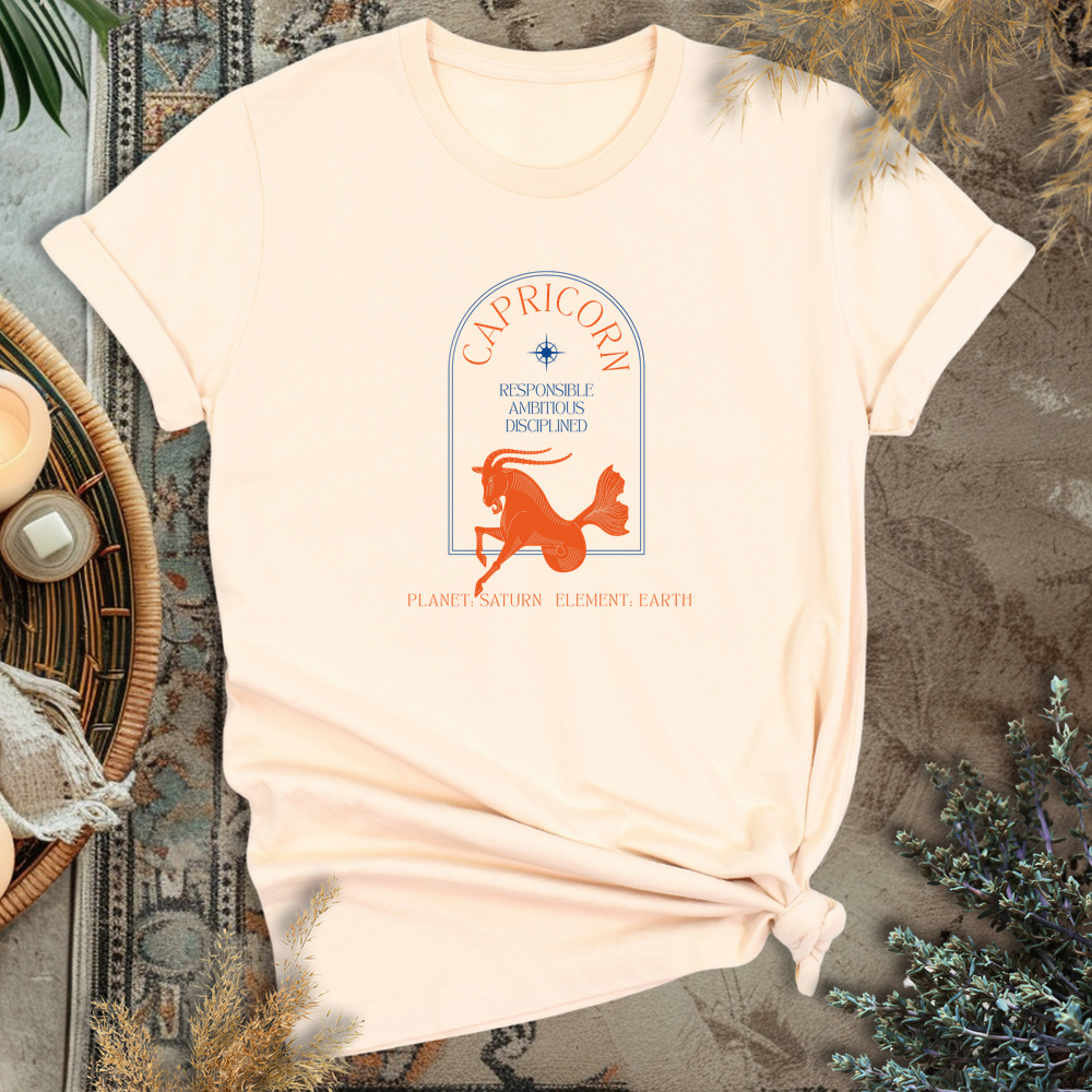 Capricorn T-Shirt - Soft Cream
