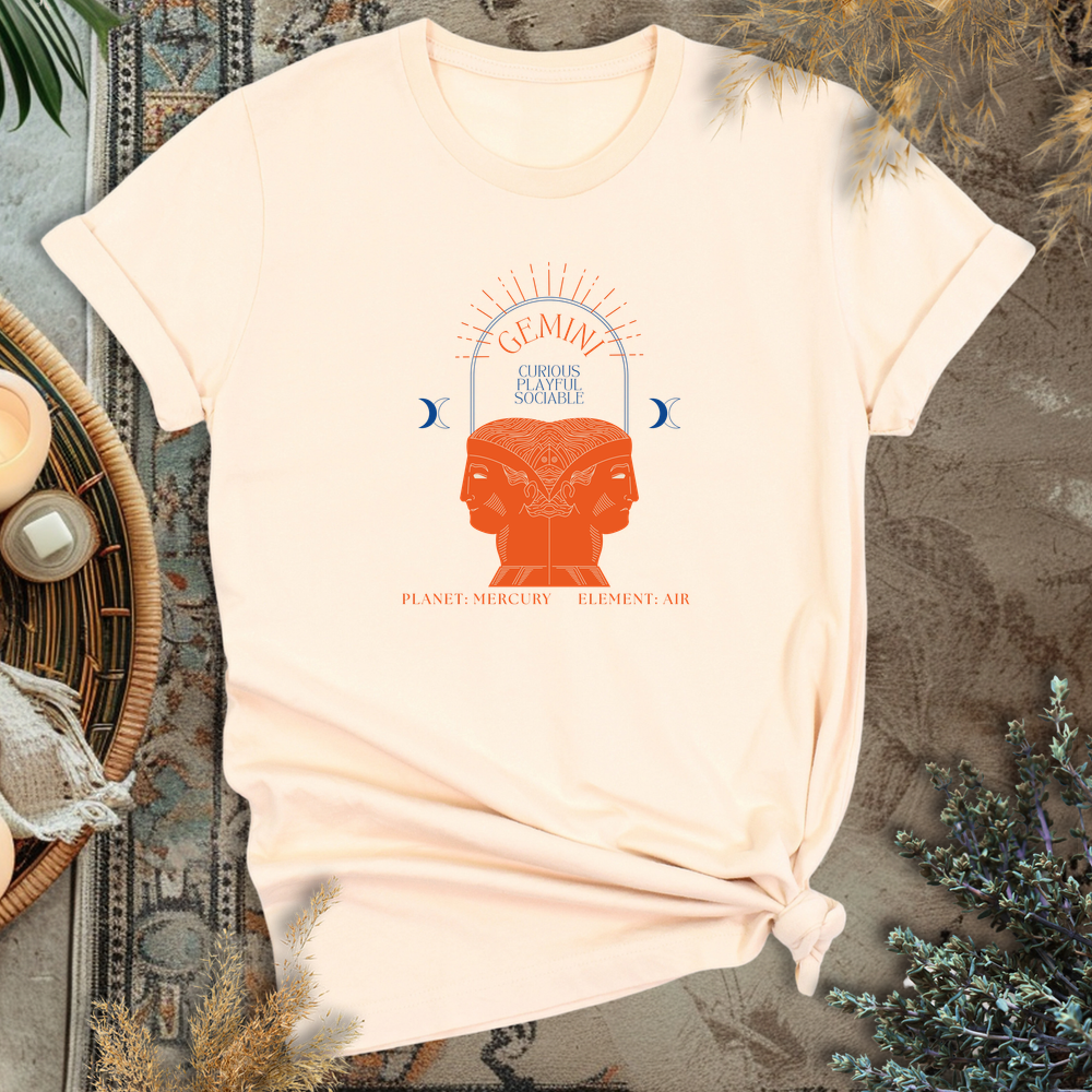 Gemini T-Shirt - Soft Cream