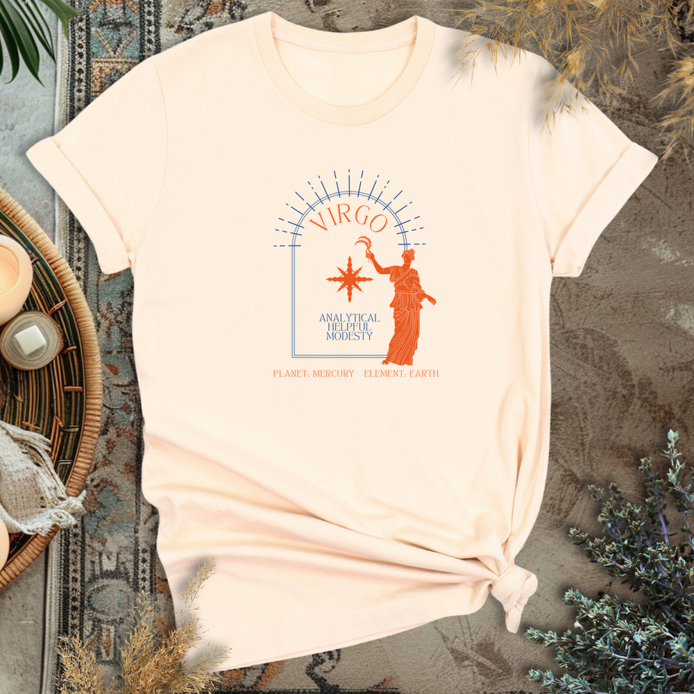 Virgo T-Shirt - Soft Cream