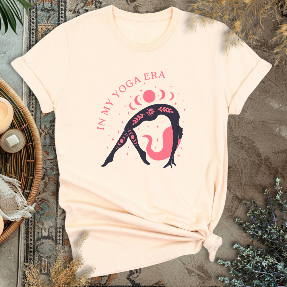 In my Yoga Era T-Shirt - Soft Cream