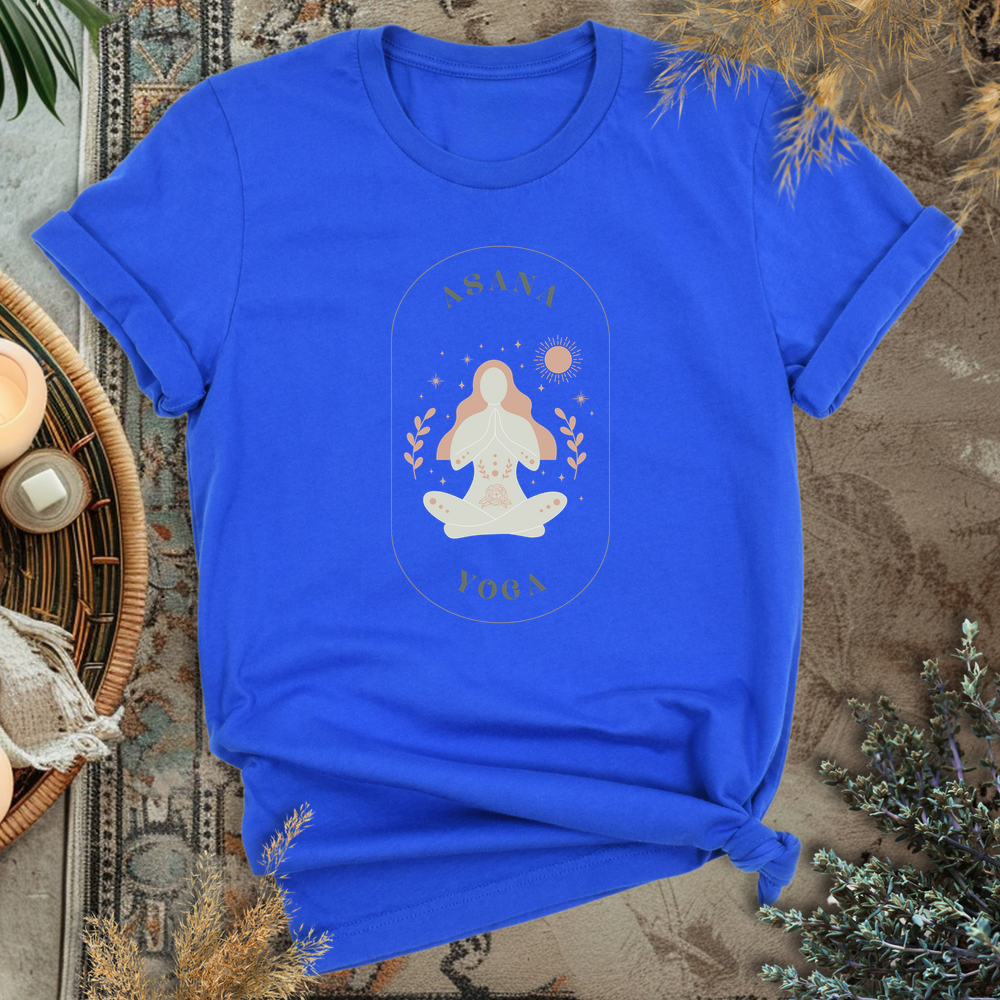 Pure Asana T-Shirt - True Royal