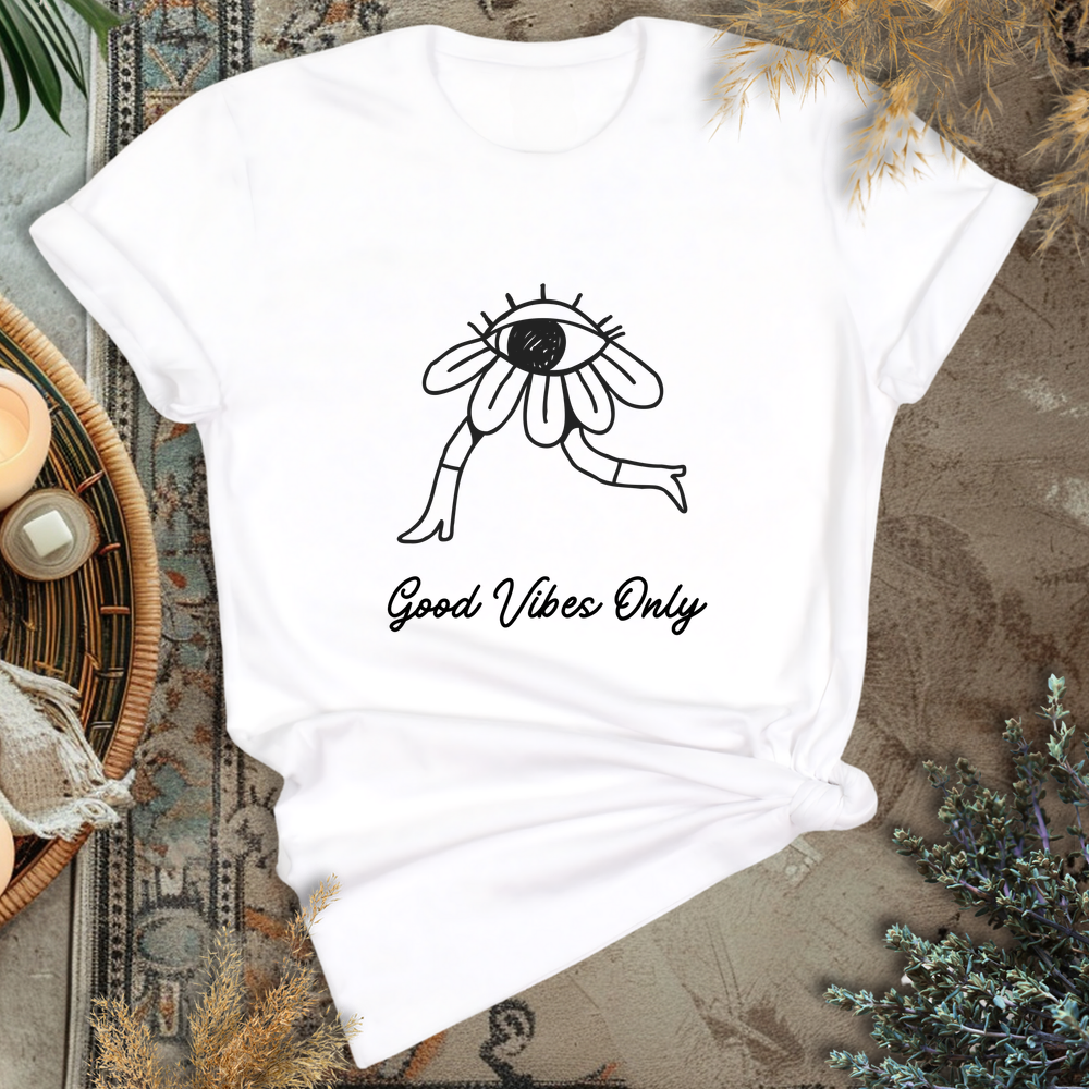 Walk of Good Vibes T-Shirt - White