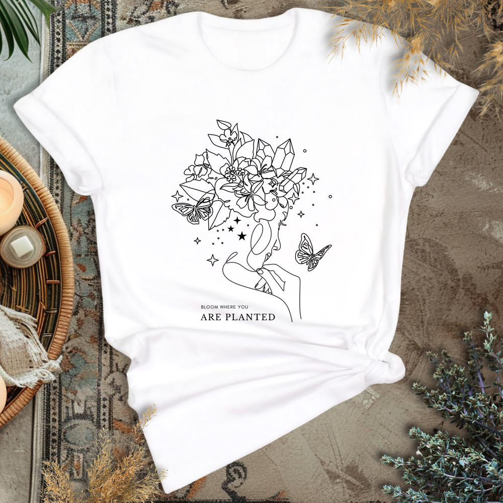 Floral Fantasy T-Shirt - White