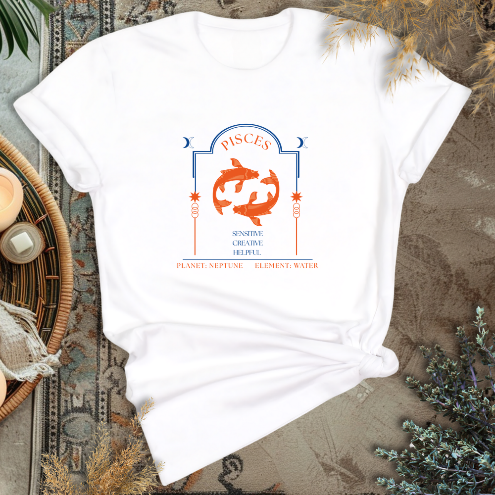 Pisces T-Shirt - White