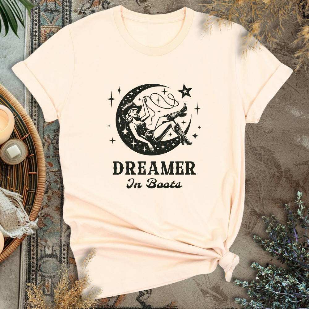 Dreamer in Boots T-Shirt