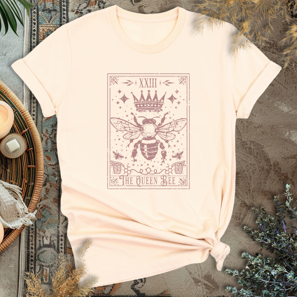 Queen Bee Tarot Card T-Shirt